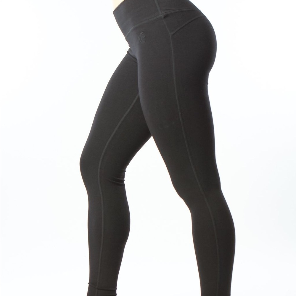 Green apple active high waist full-length leggings